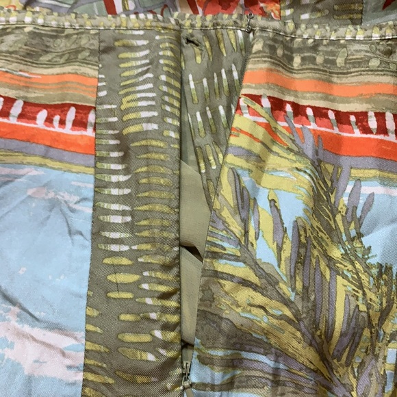 Siegrid Olsen Silk Skirt With Wristlet - Picture 9 of 16
